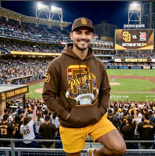 Fernando Tatis Jr. Padres SD Sunset Hoodie